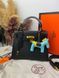Сумка в стилі Hermes Kelly 25 Black P15002 фото 1
