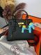 Сумка в стилі Hermes Kelly 25 Black P15002 фото 2