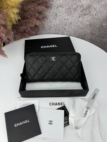 Модель в стилі Chanel Black Silver Texture W0024 фото