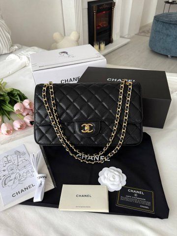 Модель в стилі Chanel Black Gold Texture 30 см P10176 фото