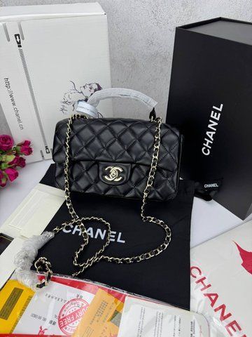 Модель в стилі Chanel Black Gold 20 см P10064 фото