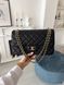Модель в стилі Chanel Black Gold Texture 30 см P10176 фото 8