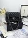 Модель в стилі Chanel Black Silver (з косметичкою) 23 см P10072 фото 5