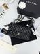 Модель в стилі Chanel Black Silver (з косметичкою) 23 см P10072 фото 2