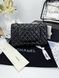 Модель в стилі Chanel Black Silver (з косметичкою) 23 см P10072 фото 10
