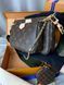 Модель в стилі Louis Vuitton Multi Pochette Brown/Green 24см  P1004 фото 6