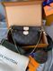 Модель в стилі Louis Vuitton Multi Pochette Brown/Green 24см  P1004 фото 9