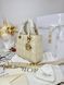 Сумка в стилі Dior Lady Beige Gold P6055 фото 3