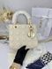 Сумка в стилі Dior Lady Beige Gold P6055 фото 2