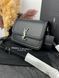 Сумка в стиліYves Saint Laurent Solferino Black Silver P5009 фото 7