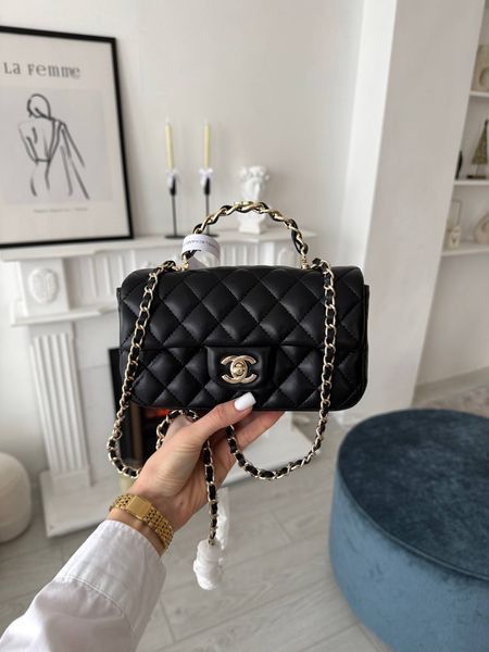 Модель в стилі Chanel Black Gold P10178 фото