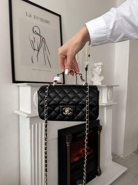 Модель в стилі Chanel Black Gold P10178 фото