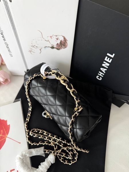 Модель в стилі Chanel Black Gold P10178 фото