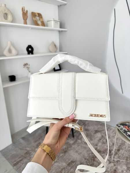 Модель в стилі Jacquemus White 25см P12003 фото