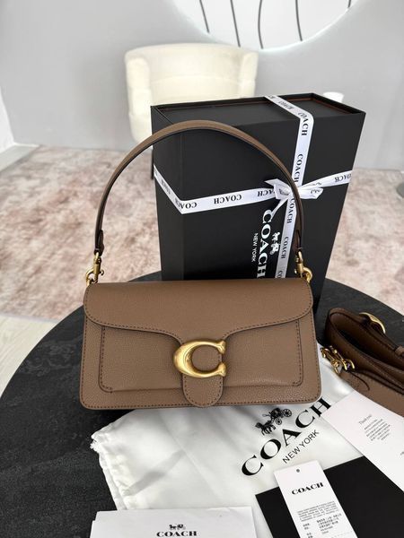 Сумка в стилі Coach Tabby Beige P9040 фото