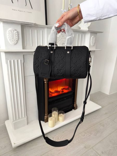Сумка в стилі Louis Vuitton Speedy Black 25 P1072 фото
