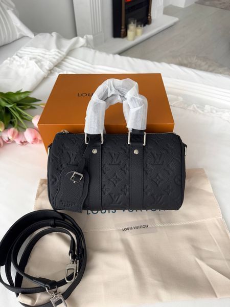 Сумка в стилі Louis Vuitton Speedy Black 25 P1072 фото