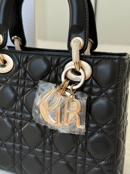 Модель в стилі Dior Lady Black Gold 20см 138-1 фото
