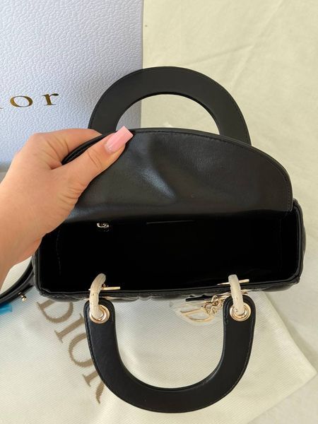 Модель в стилі Dior Lady Black Gold 20см 138-1 фото