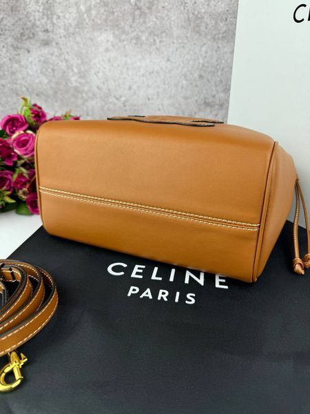 Сумка в стилі Celine Brown Mini P13008 фото