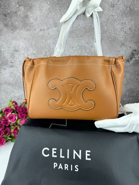 Сумка в стилі Celine Brown Mini P13008 фото
