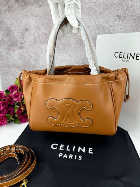 Сумка в стилі Celine Brown Mini P13008 фото