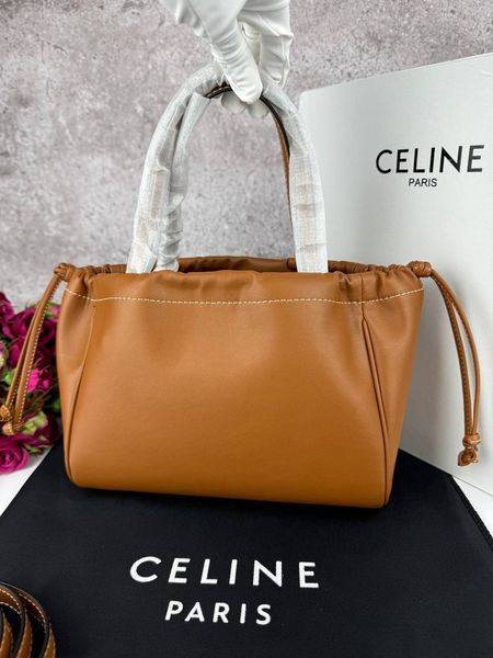 Сумка в стилі Celine Brown Mini P13008 фото