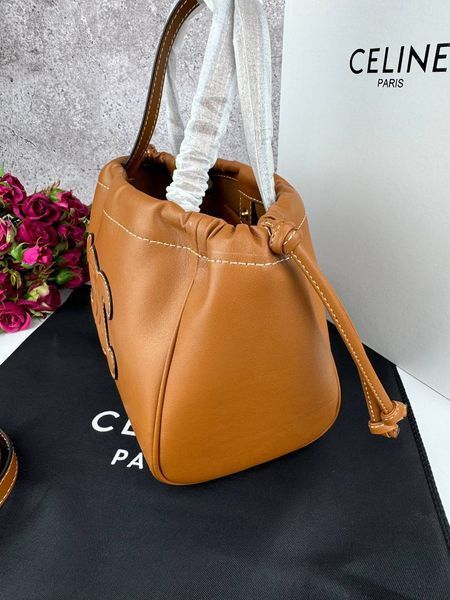 Сумка в стилі Celine Brown Mini P13008 фото