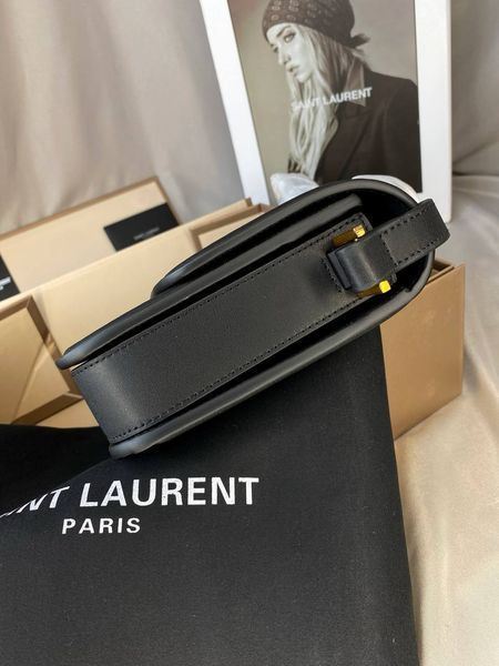Сумка в стилі Yves Saint Laurent Solferino Black Gold P5008 фото