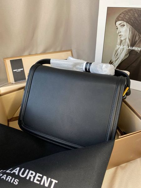 Сумка в стилі Yves Saint Laurent Solferino Black Gold P5008 фото