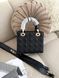 Сумка в стилі Dior Lady Black Gold P6029 фото 5