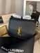Сумка в стилі Yves Saint Laurent Solferino Black Gold P5008 фото 8