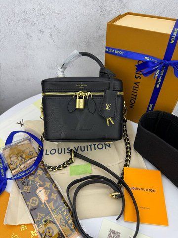 Сумка в стилі Louis Vuitton Vanity PM Black P1031 фото