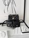 Модель в стилі Chanel Backpack Black Gold Texture P10136 фото 8
