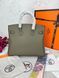 Модель в стилі Hermes Birkin Grey 25 P15022 фото 2