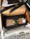 Сумка в стилі Coach Tabby Black/Beige P9008 фото 10