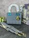 Сумка в стилі  Dior Lady Gray P6027 фото 7