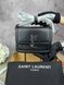 Сумка в стилі Yves Saint Laurent Solferino Black Silver  P5034 фото 2