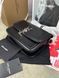 Сумка в стилі Yves Saint Laurent Solferino Black Silver  P5034 фото 11
