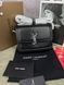 Сумка в стилі Yves Saint Laurent Solferino Black Silver  P5034 фото 12