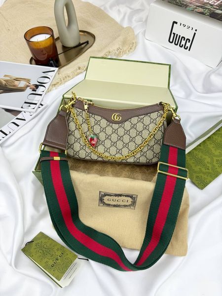 Модель в стилі Gucci Brown 25см  P11025 фото