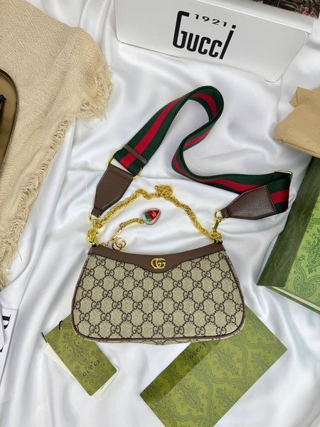 Модель в стилі Gucci Brown 25см  P11025 фото