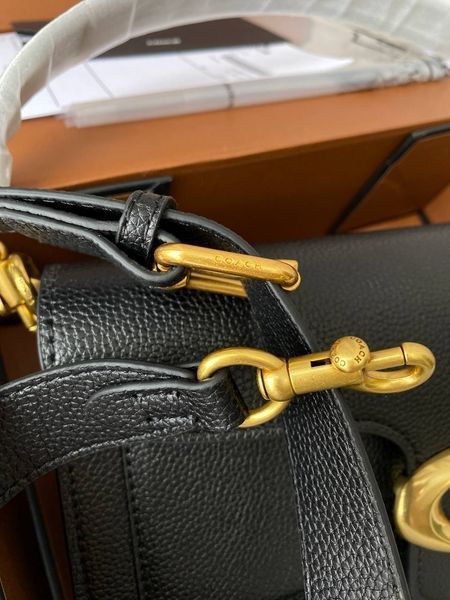 Сумка в стилі Coach Tabby Black 26 см 	P9007 фото
