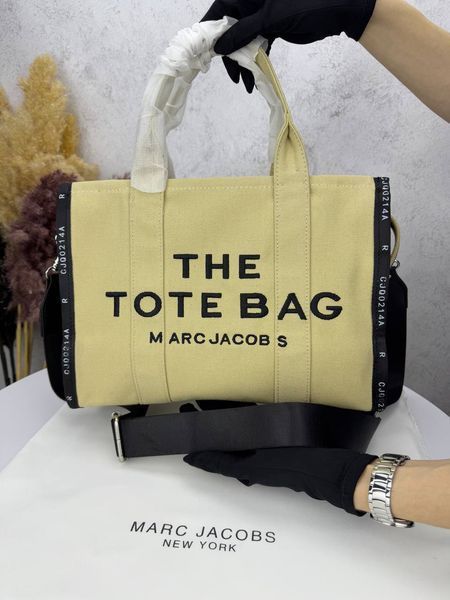 Сумка в стилі Marc Jacobs Tote Bag Beige P2006 фото