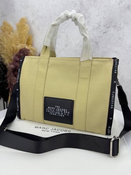 Сумка в стилі Marc Jacobs Tote Bag Beige P2006 фото