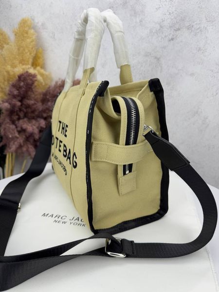 Сумка в стилі Marc Jacobs Tote Bag Beige P2006 фото