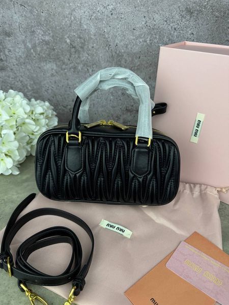 Сумка в стилі Miu Miu Black  P17019 фото