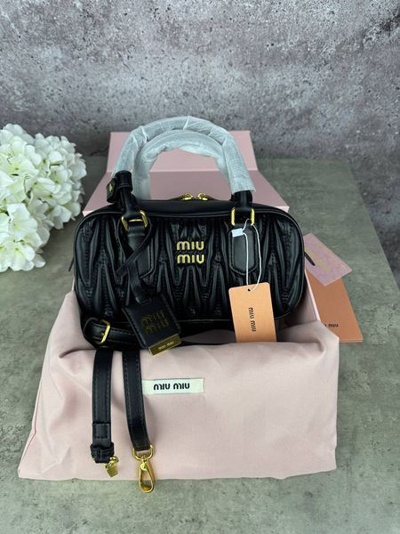 Сумка в стилі Miu Miu Black  P17019 фото