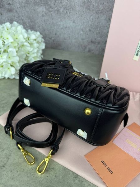 Сумка в стилі Miu Miu Black  P17019 фото