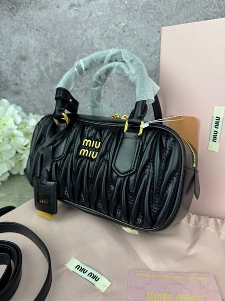 Сумка в стилі Miu Miu Black  P17019 фото